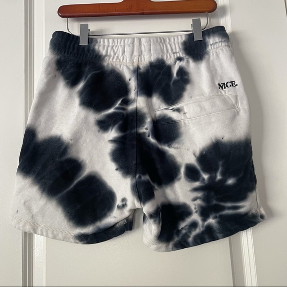 Have A Nice Day Tie Dye Sweat Shorts - Picture 4 of 6